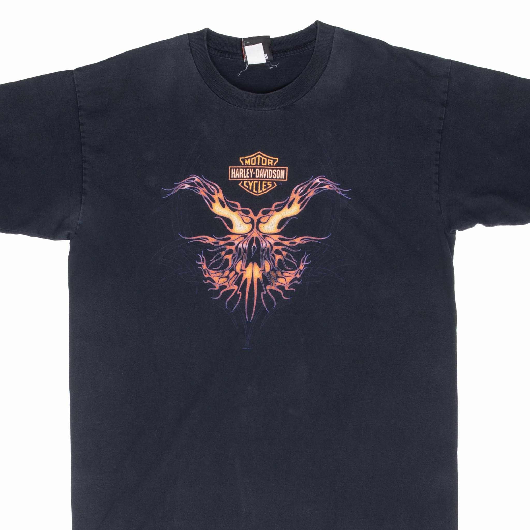 Lightweight Fabric tall size VINTAGE HARLEY DAVIDSON AMES IOWA 2004 TEE SHIRT LARGE MADE IN USA