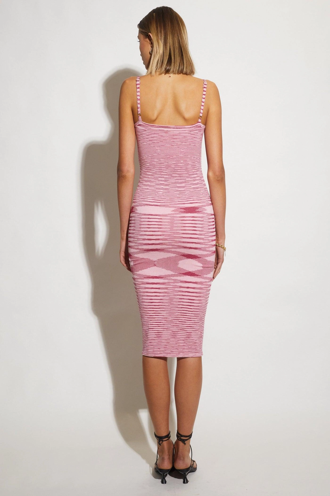 Lunar Knit Dress - Pink Beauty Zone skin friendly