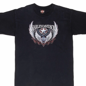 Cozy Comfort VINTAGE HARLEY DAVIDSON ROCKVILLE 2002 TEE SHIRT LARGE MADE IN USA