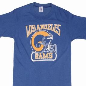 VINTAGE NFL LOS ANGELES RAMS TEE SHIRT 1980S SIZE SMALL MADE IN USA Comfy Choice