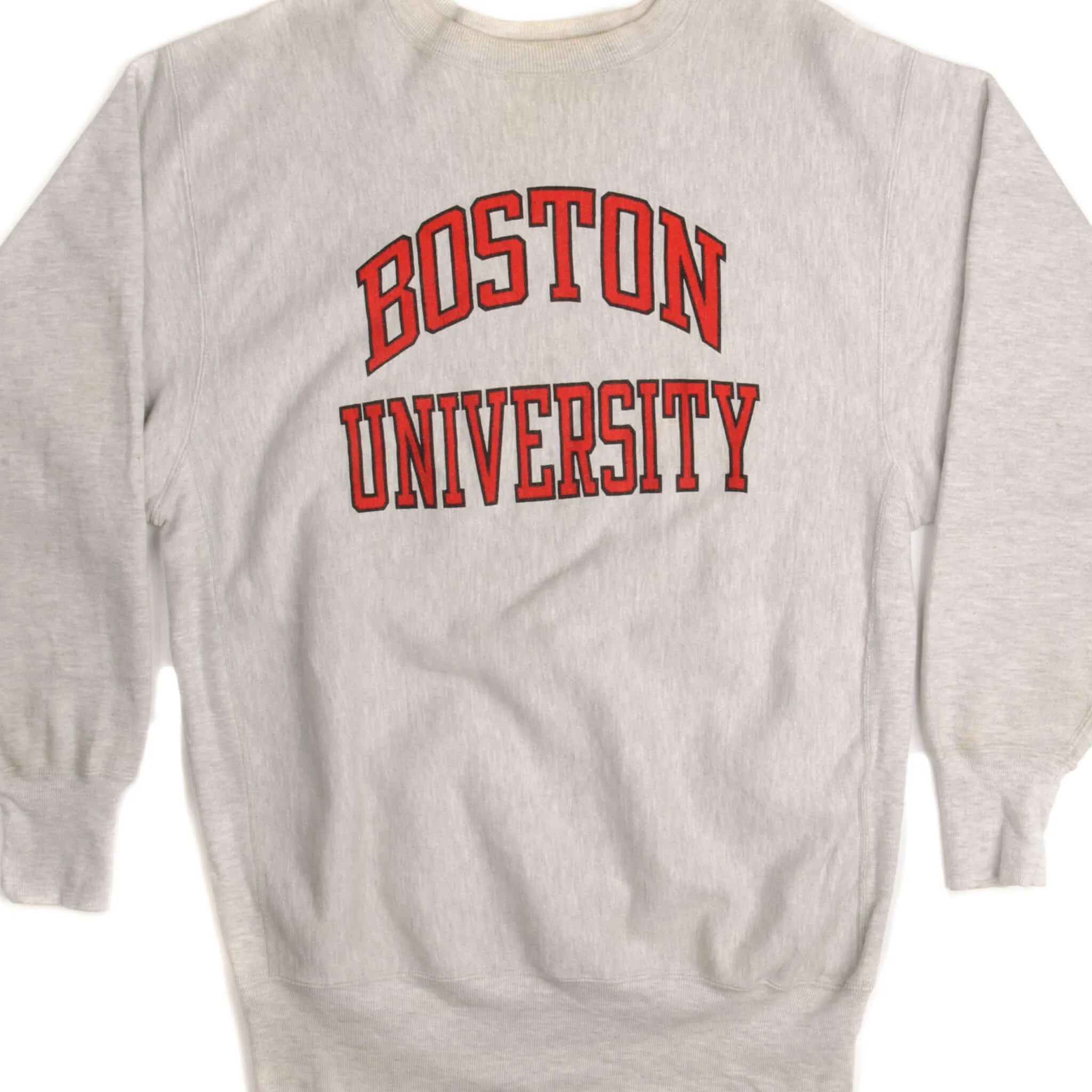 Daily Use VINTAGE CHAMPION REVERSE WEAVE BOSTON UNIVERSITY SWEATSHIRT 1990S XL MADE USA