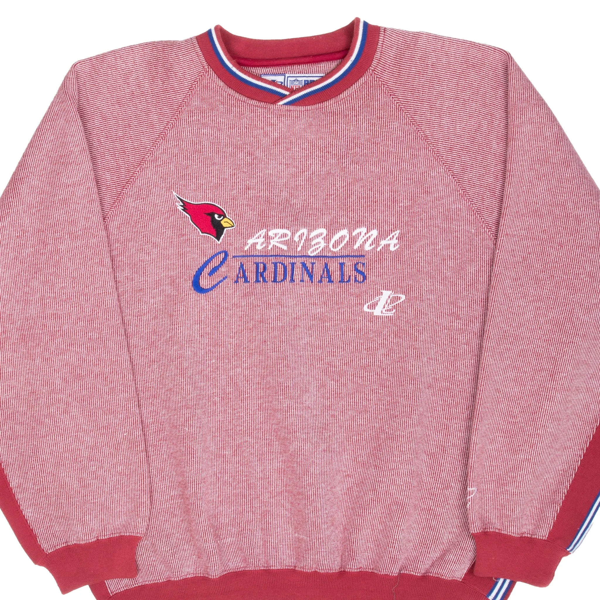 Daily Sporty Everyday Look VINTAGE NFL ARIZONA CARDINALS EMBROIDERED SWEATSHIRT 1990S LARGE