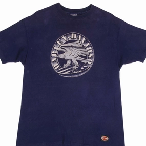 Sustainable Textile VINTAGE HARLEY DAVIDSON 1987 TEE SHIRT SIZE XL MADE IN USA