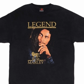 Layered Collar VINTAGE BOB MARLEY LEGEND 2005 TEE SHIRT SIZE XL MADE IN USA