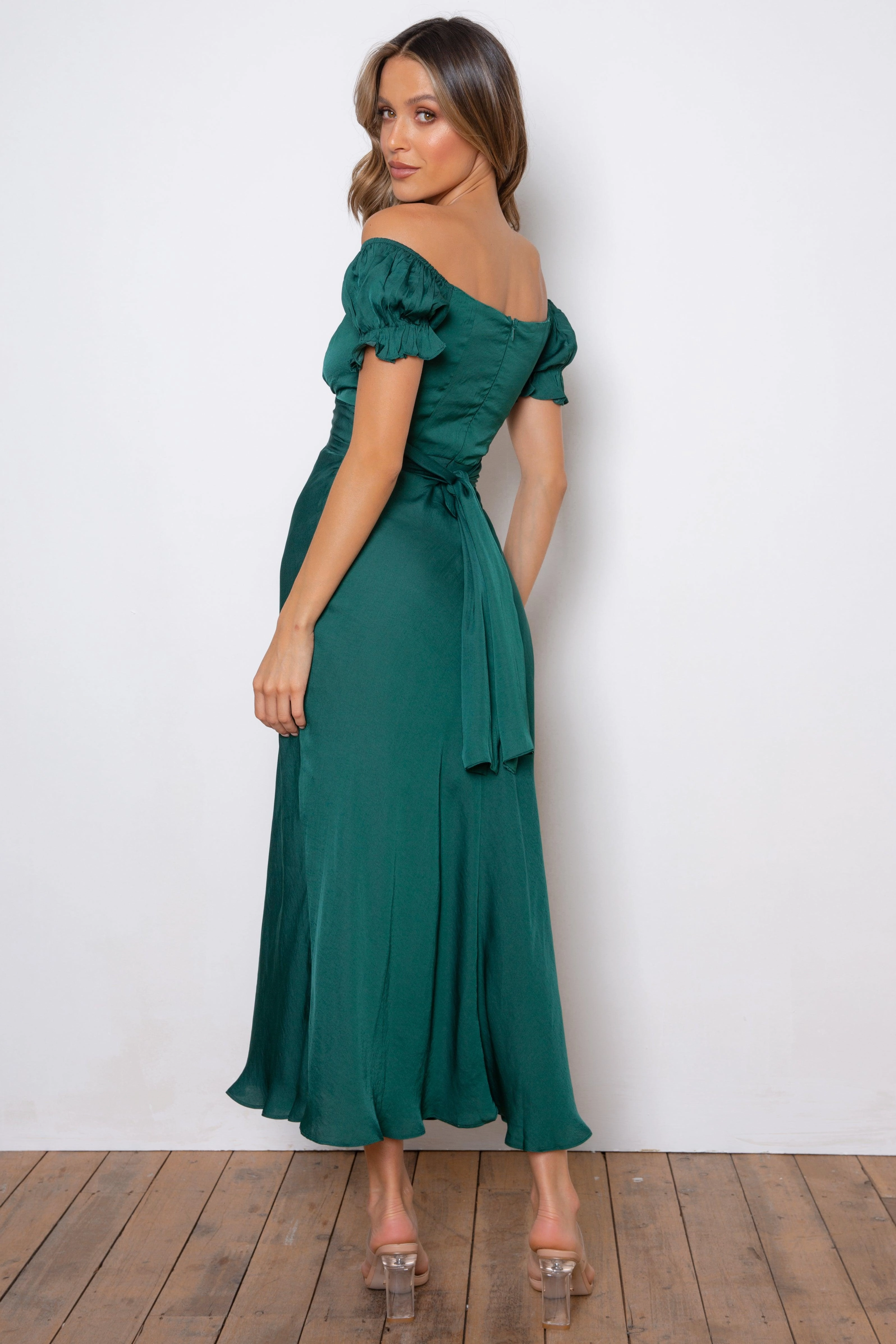 Work or Play Samantha Dress - Forest Green