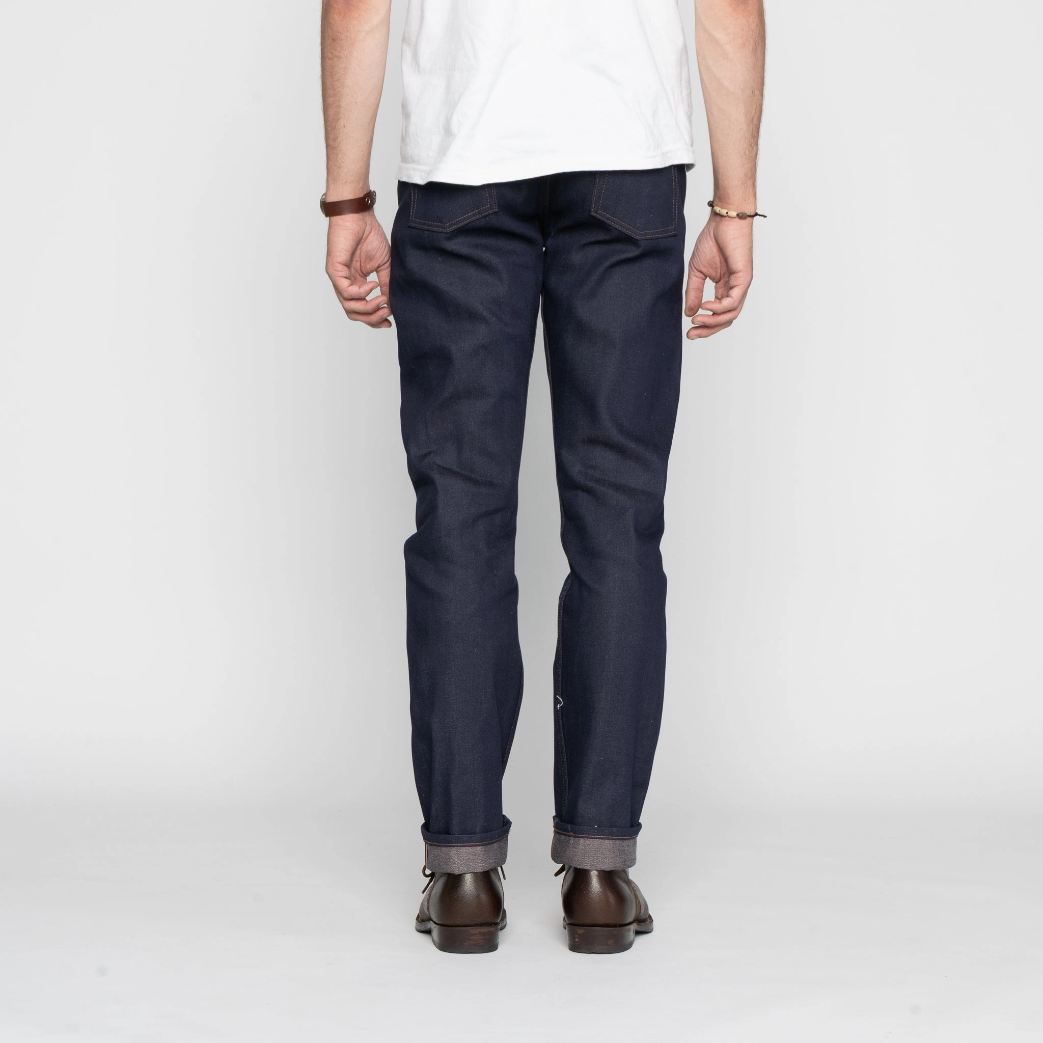 Weird Guy - Coffee Dye Selvedge - Indigo Neutral Outfit Piece Stylish Silhouette