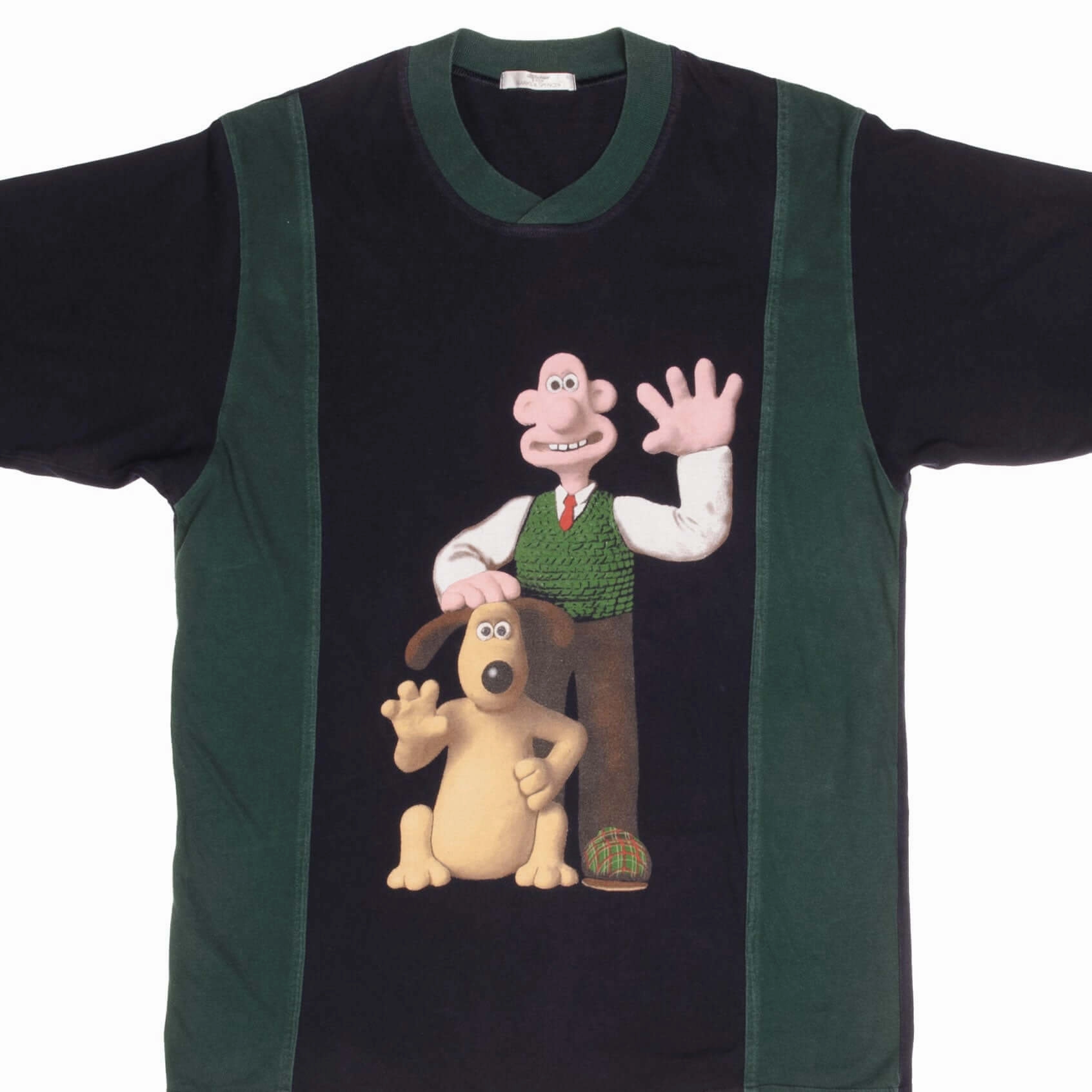 Performance Comfort VINTAGE WALLACE AND GROMIT MARK AND SPENCER 1989 TEE SHIRT SIZE SMALL