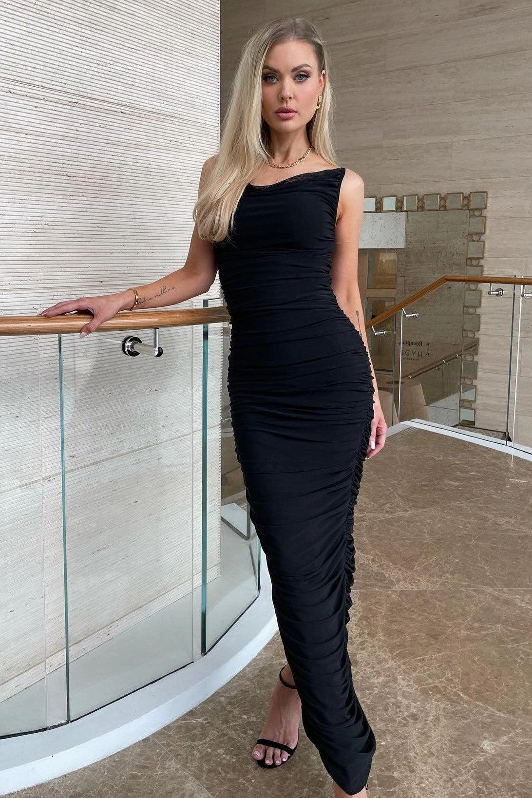 Modern Design Kaia Dress - Black