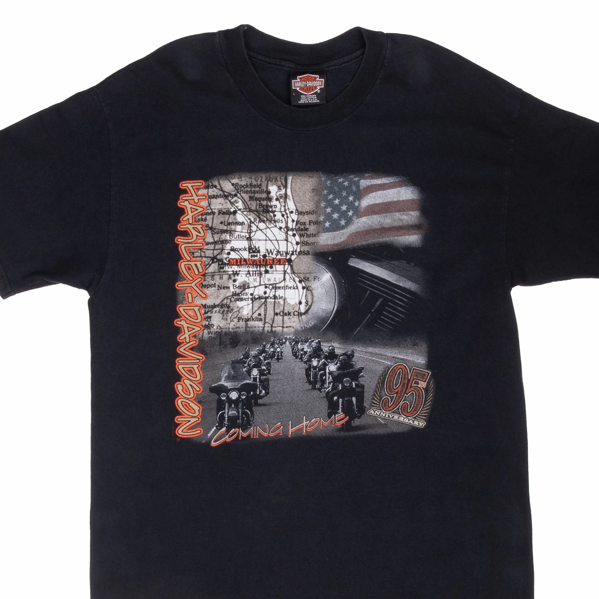 VINTAGE HARLEY DAVIDSON STUWART FLORIDA 1997 TEE SHIRT LARGE MADE IN USA Everyday Chic