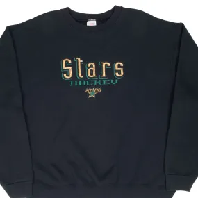 VINTAGE NHL DALLAS STARS EMBROIDERED SWEATSHIRT 1990S SIZE XL Limited Edition