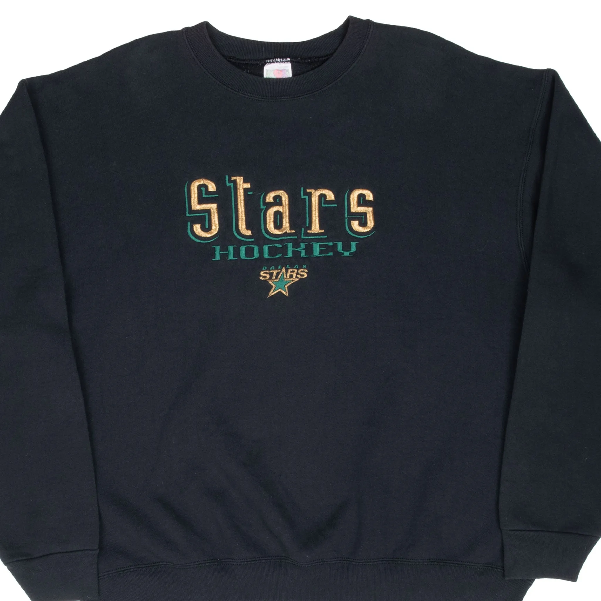 VINTAGE NHL DALLAS STARS EMBROIDERED SWEATSHIRT 1990S SIZE XL Limited Edition