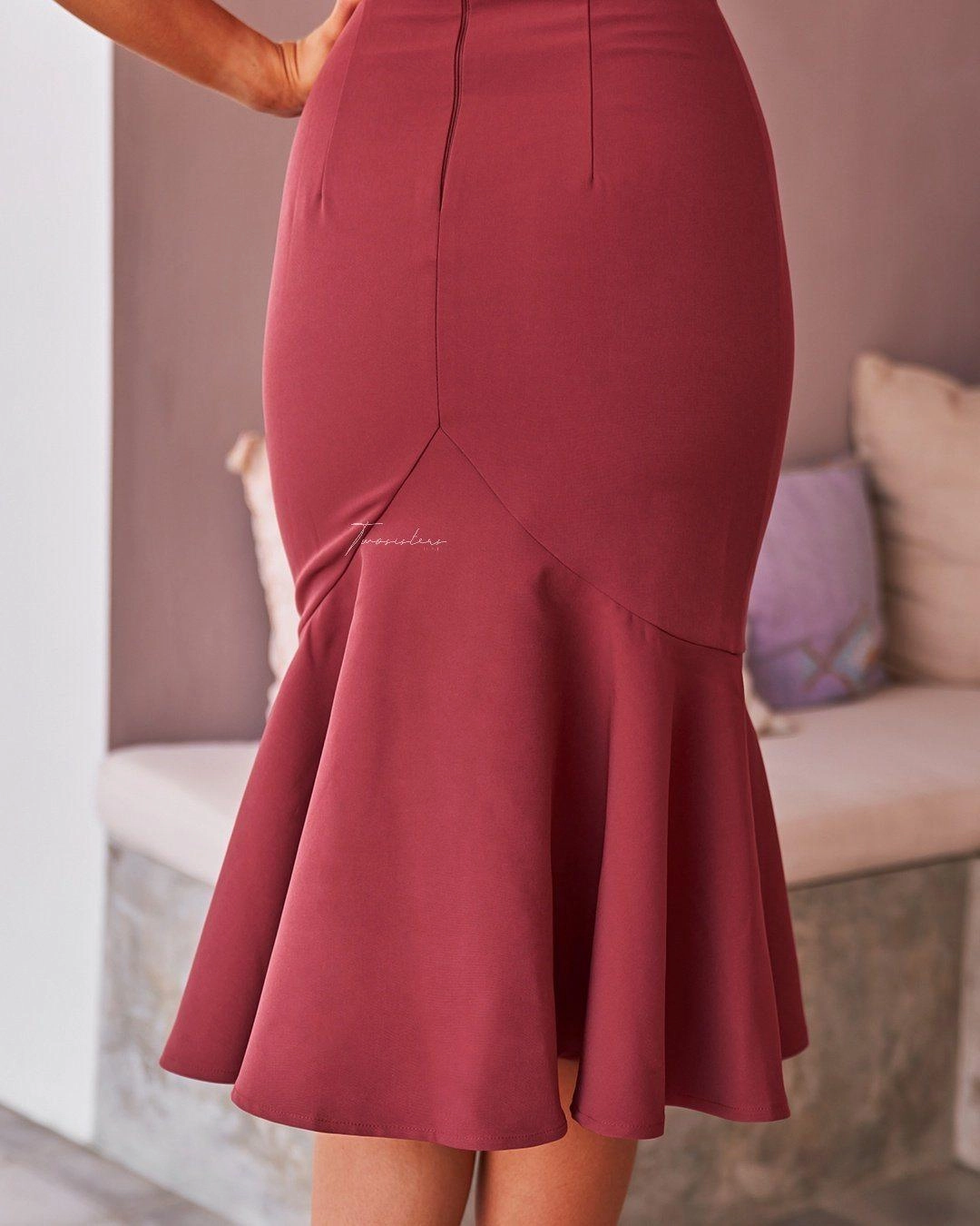 Eveleen Dress - Watermelon SmoothEdgeFinish