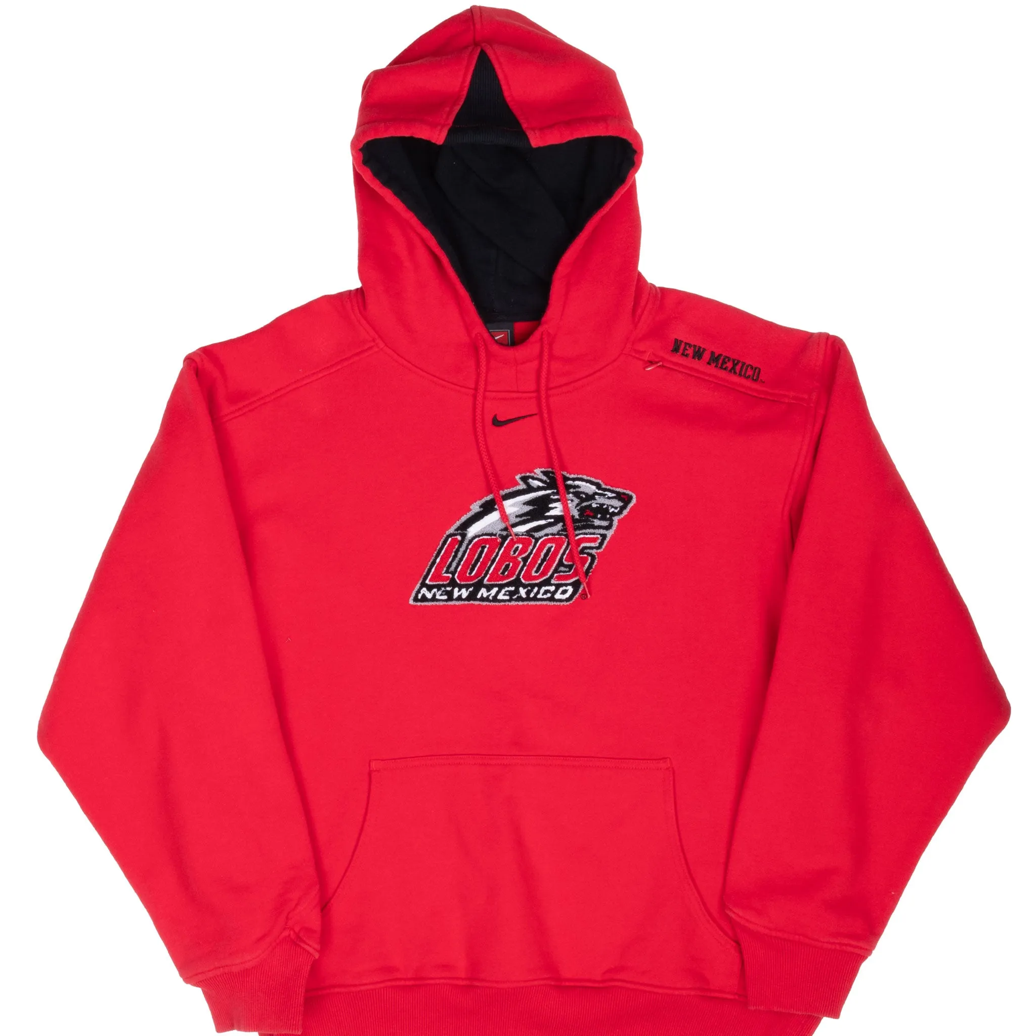 right for running VINTAGE NIKE LOBOS BUAP NEW MEXICO HOODIE 2000S SMALL