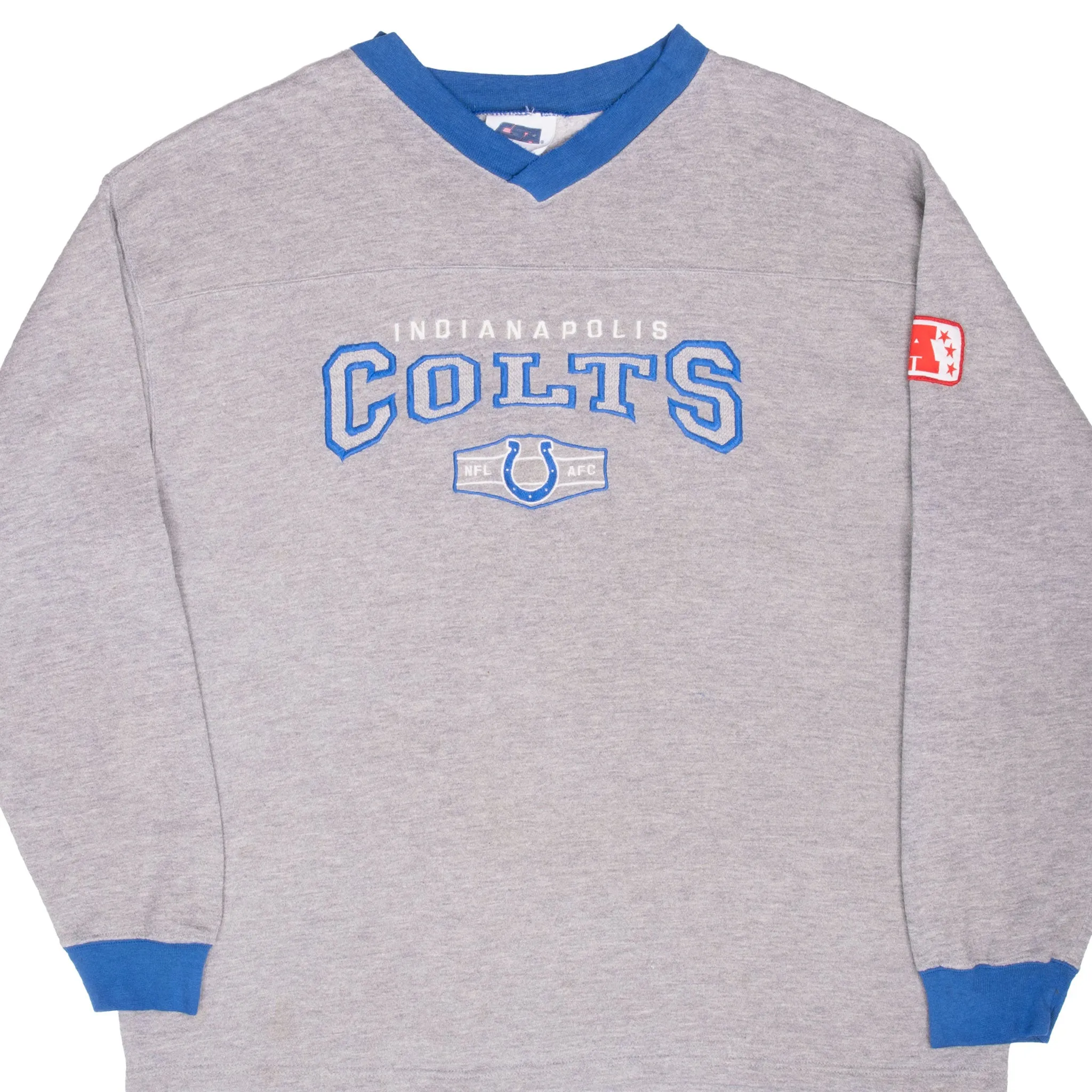 VINTAGE NFL INDIANAPOLIS COLTS EMBROIDERED 1990S SWEATSHIRT XL Hiking Essential Running Top