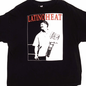 VINTAGE WWE LATINO HEAT TEE SHIRT 2000's SIZE 2XL Smart Layering