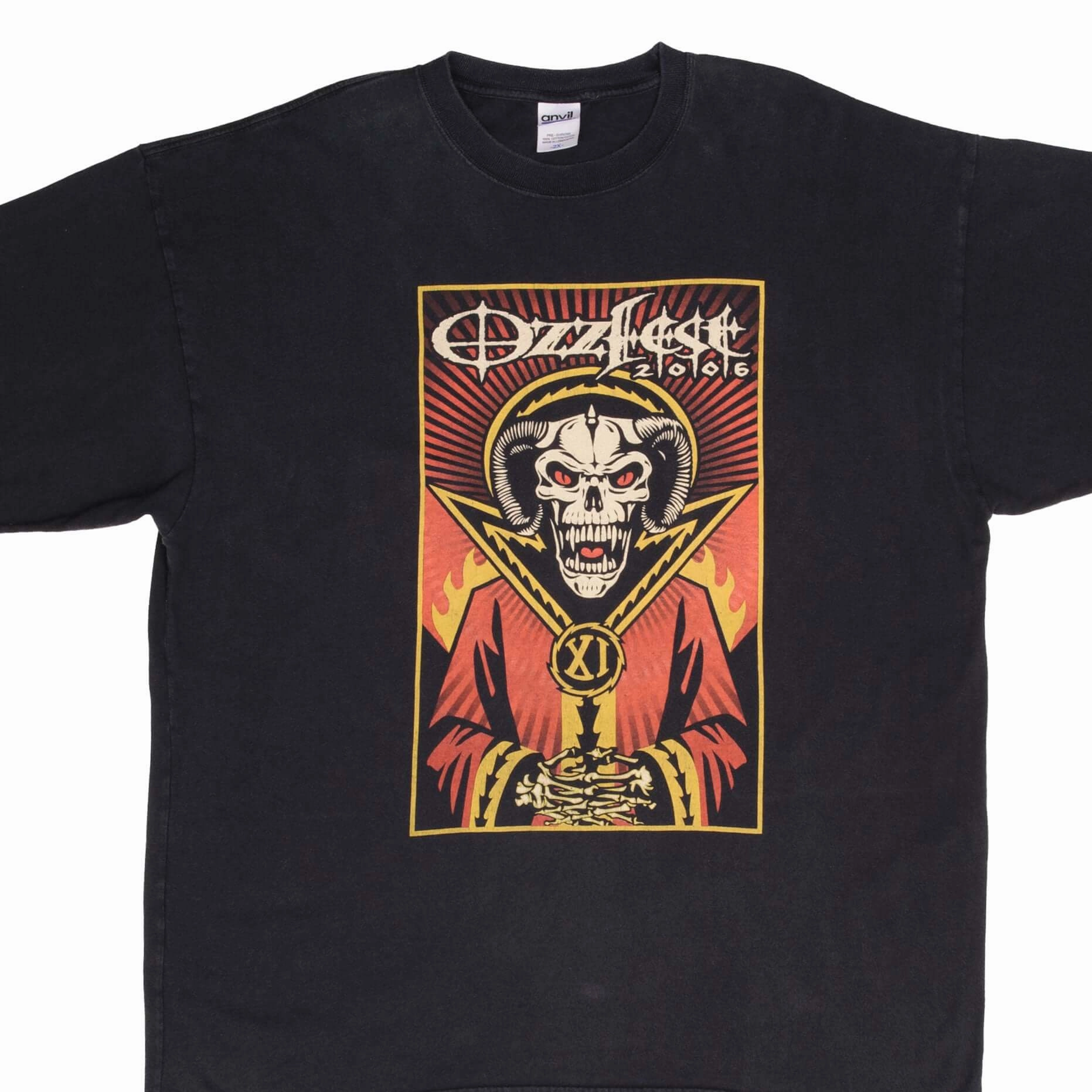VINTAGE OZZFEST OZZY OSBOURNE 2006 TEE SHIRT SIZE 2XL Breathable Flex Fit