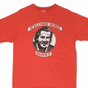 Casual Flex Non Irritating Tags VINTAGE BIKER SONNY BARGER HELLS ANGELS TEE SHIRT 1992 LARGE MADE IN USA