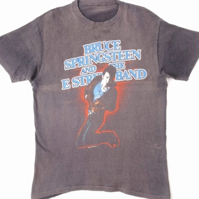 outdoor concert VINTAGE BRUCE SPRINGSTEEN BORN IN THE USA TOUR 84-85 TEE SHIRT SIZE SMALL MADE IN USA
