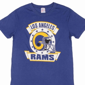 VINTAGE NFL LOS ANGELES RAMS TEE SHIRT EARLY 1990S SIZE MEDIUM MADE IN USA Sporty Fit