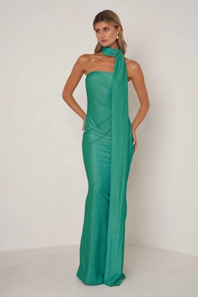 Gabriella Dress - Marine Green relaxed elegance