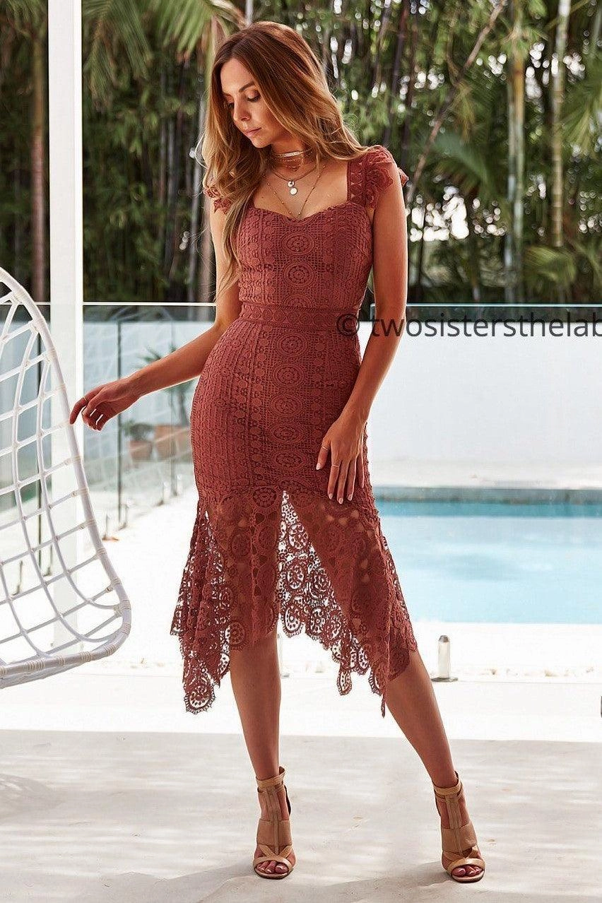 Breezy Fit Giselle Dress - Mauve