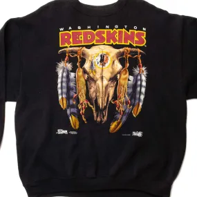 VINTAGE NFL WASHINGTON REDSKINS SWEATSHIRT 1992 SIZE XL MADE IN USA shiny accents