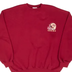 durability test VINTAGE NFL SAN FRANCISCO 49ERS EMBROIDERED 1990S PUMA SWEATSHIRT 2XL