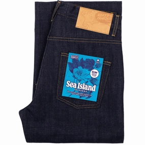 Casual Spring Mood Classic Wear Tailored Fit Strong Guy - Sea Island Selvedge - Indigo