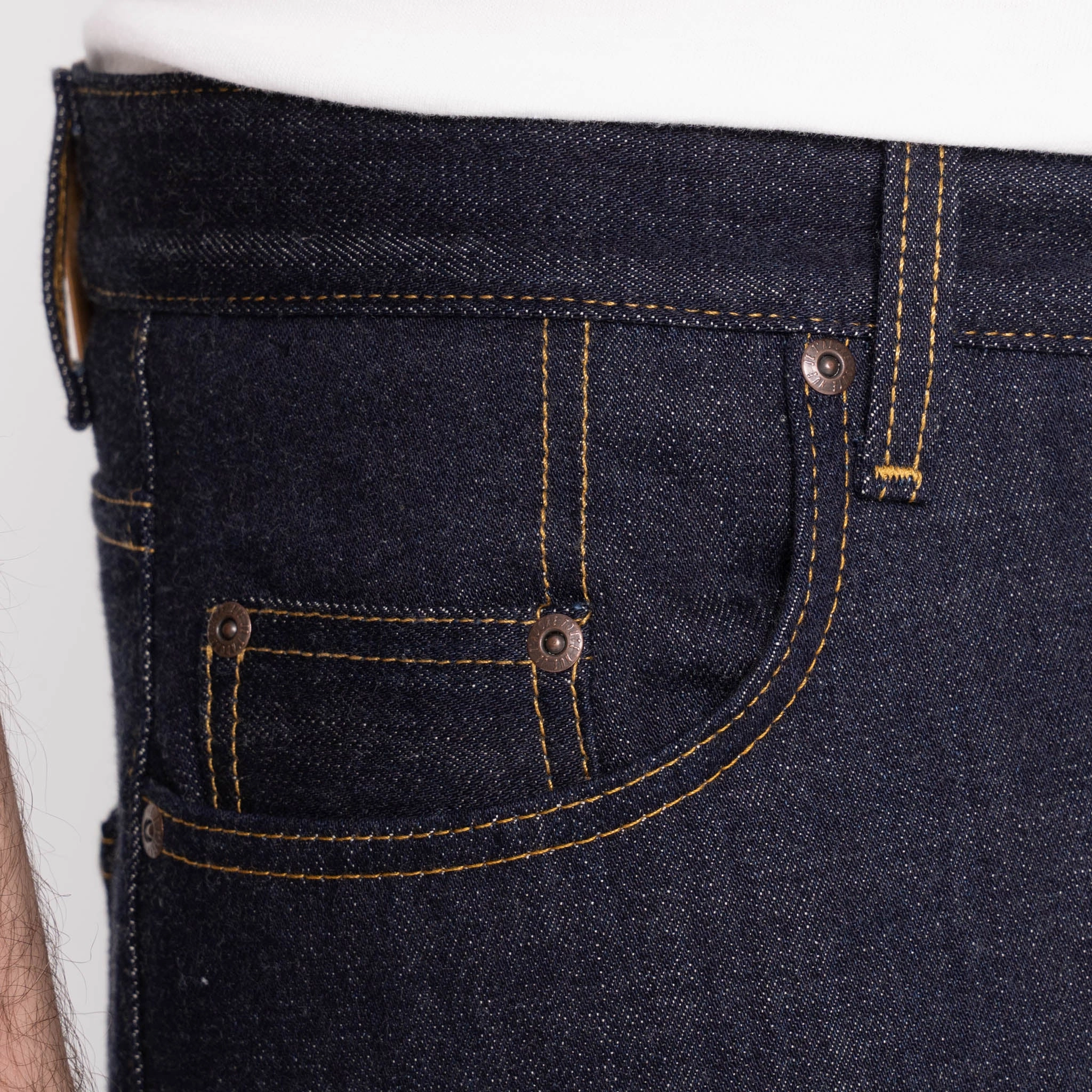 Strong Stitch Street Basics Strong Guy - Sea Island Selvedge - Indigo