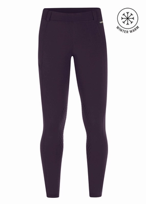 Kids Power Stretch? Knee Patch Pocket Riding Tight Overlocked Thin