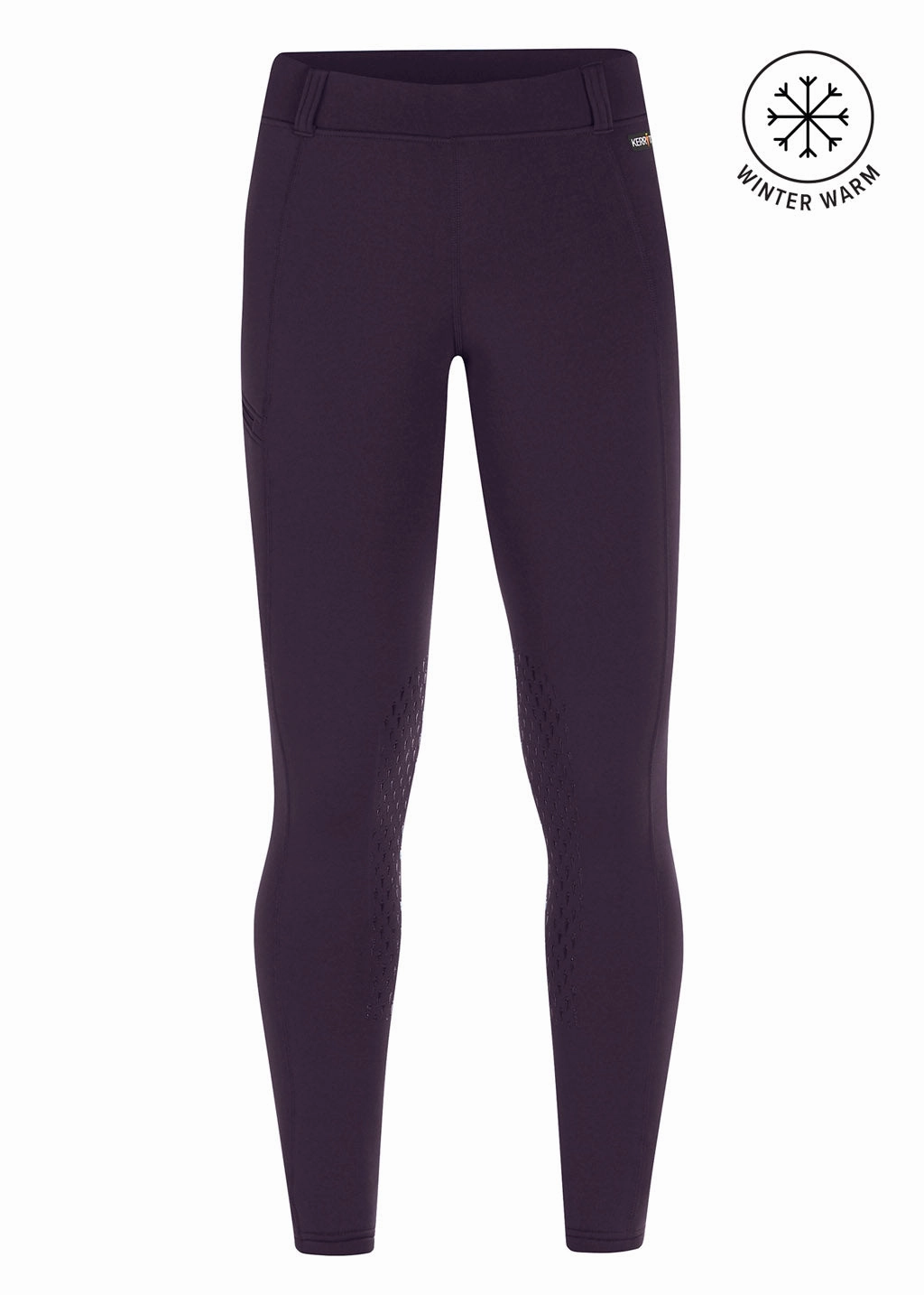 Kids Power Stretch? Knee Patch Pocket Riding Tight Overlocked Thin