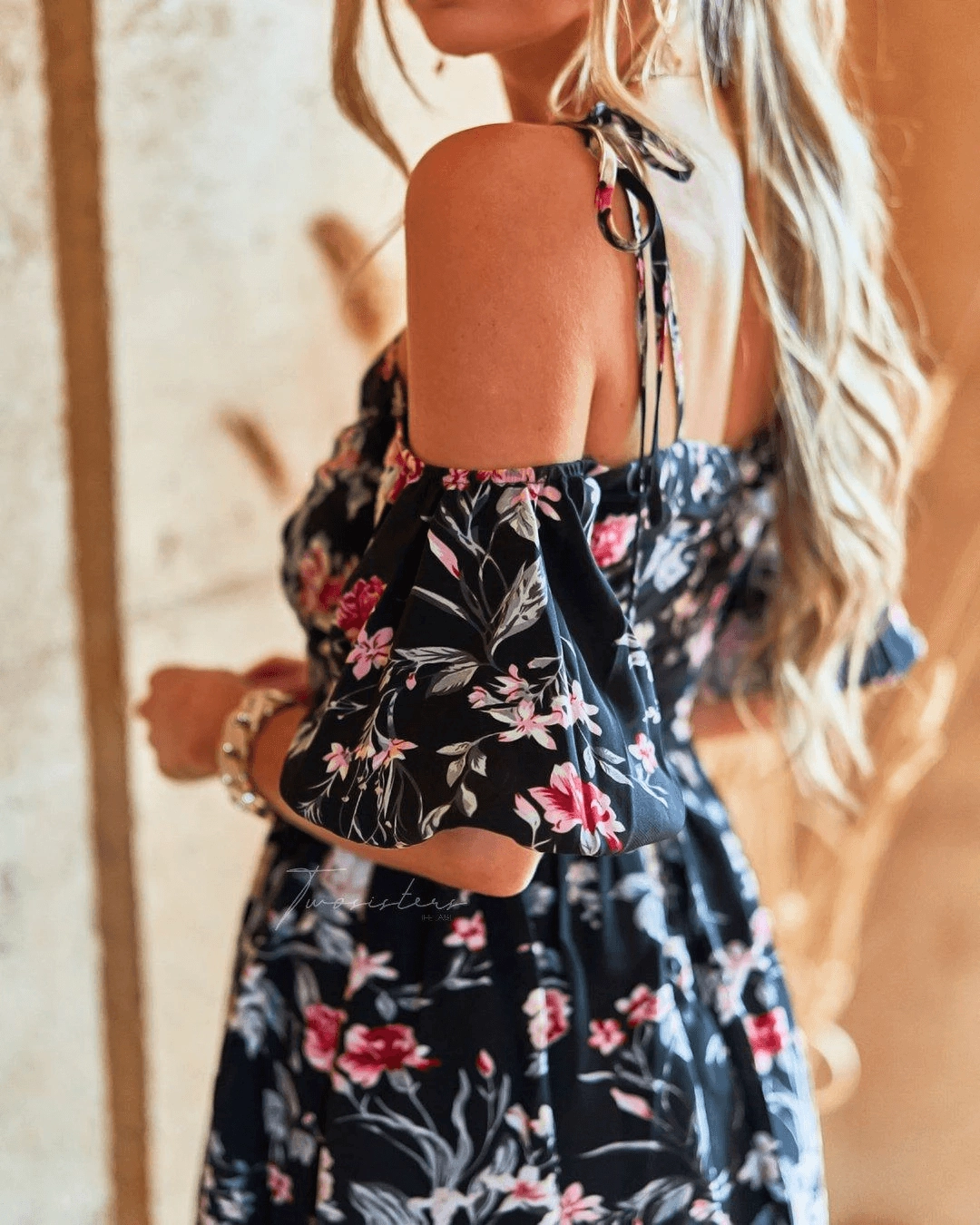 Alessandra Dress - Black Event Mood Subtle Flow