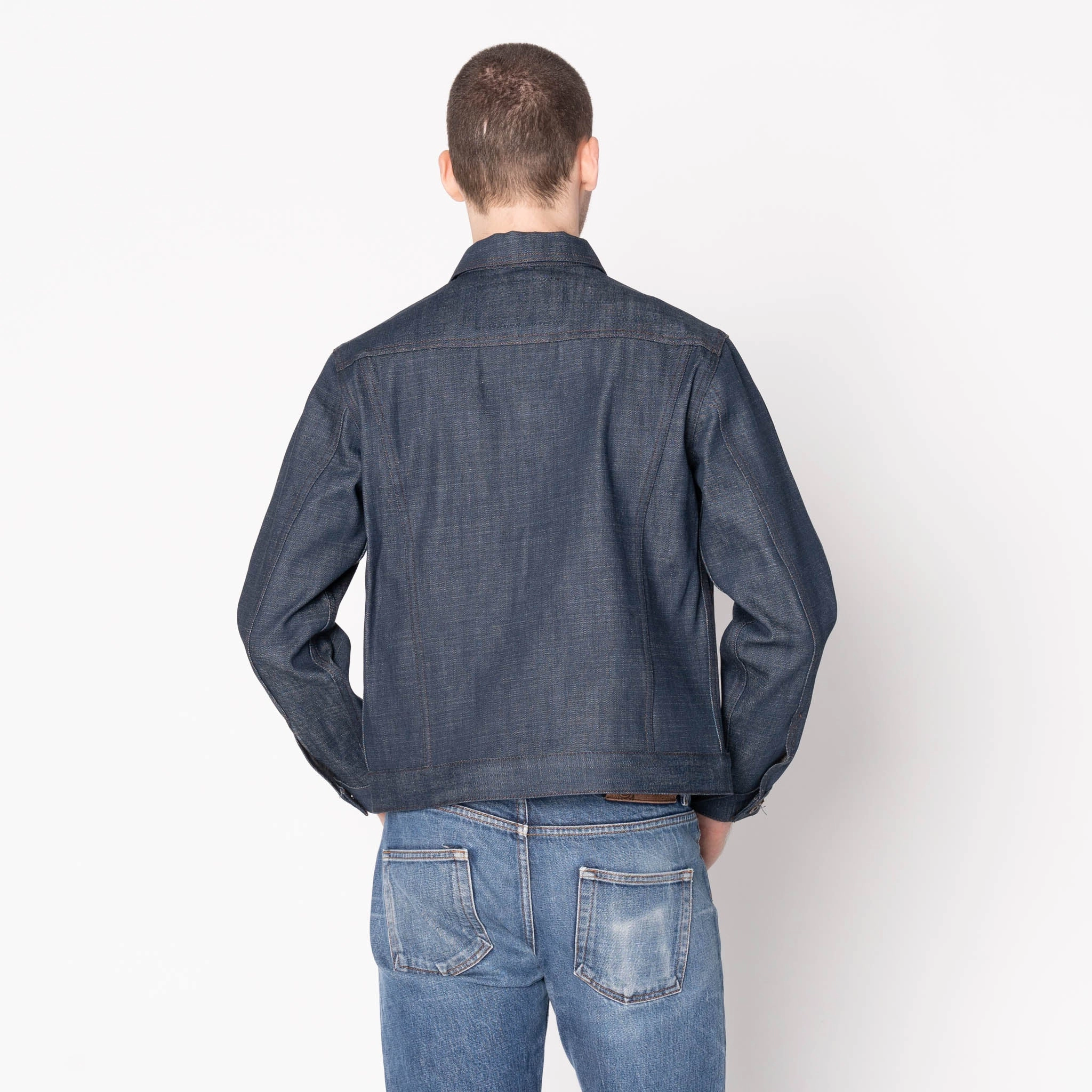 Protective Layering Denim Jacket  - Kawataro Selvedge - Indigo