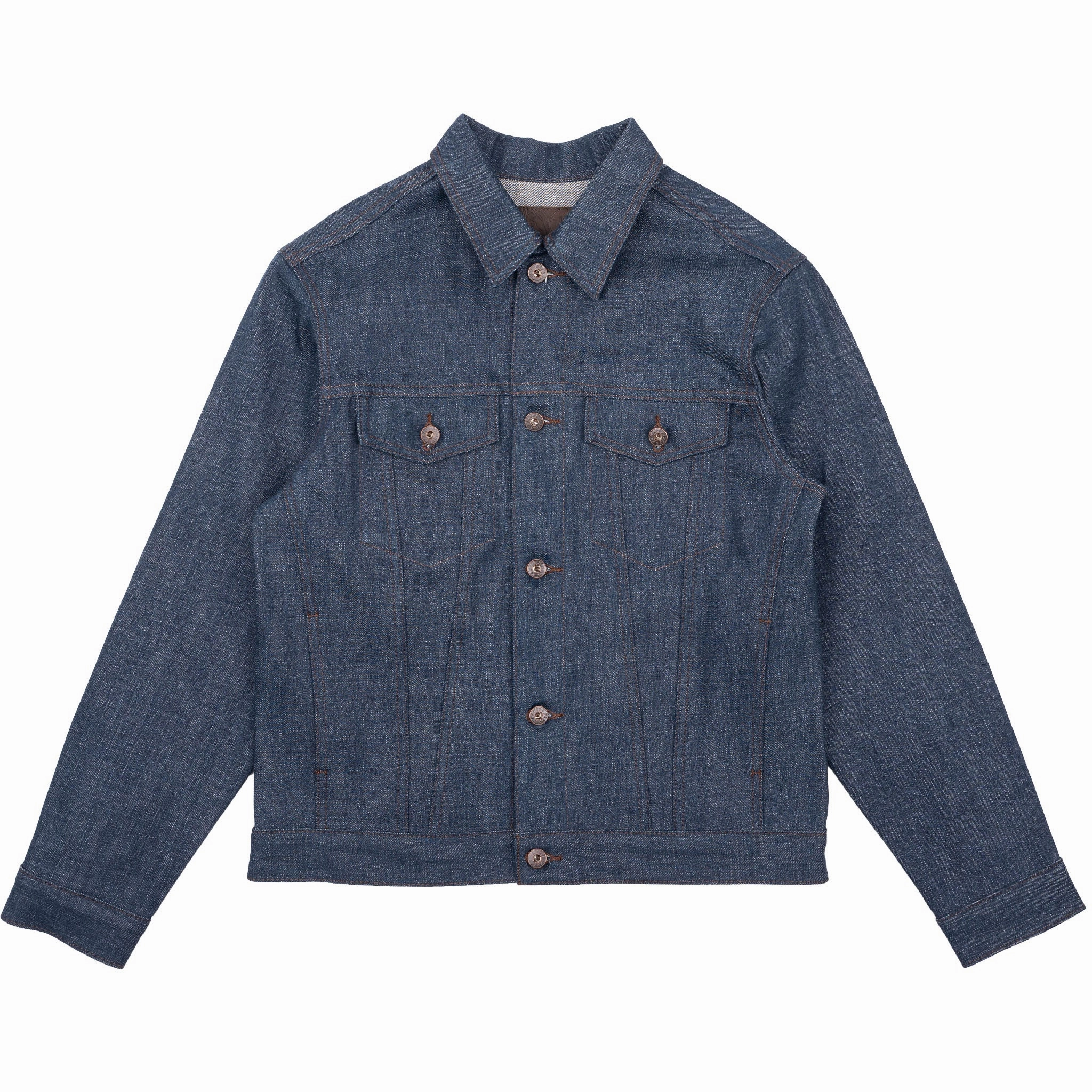 Denim Jacket  - Kawataro Selvedge - Indigo Elastic waist