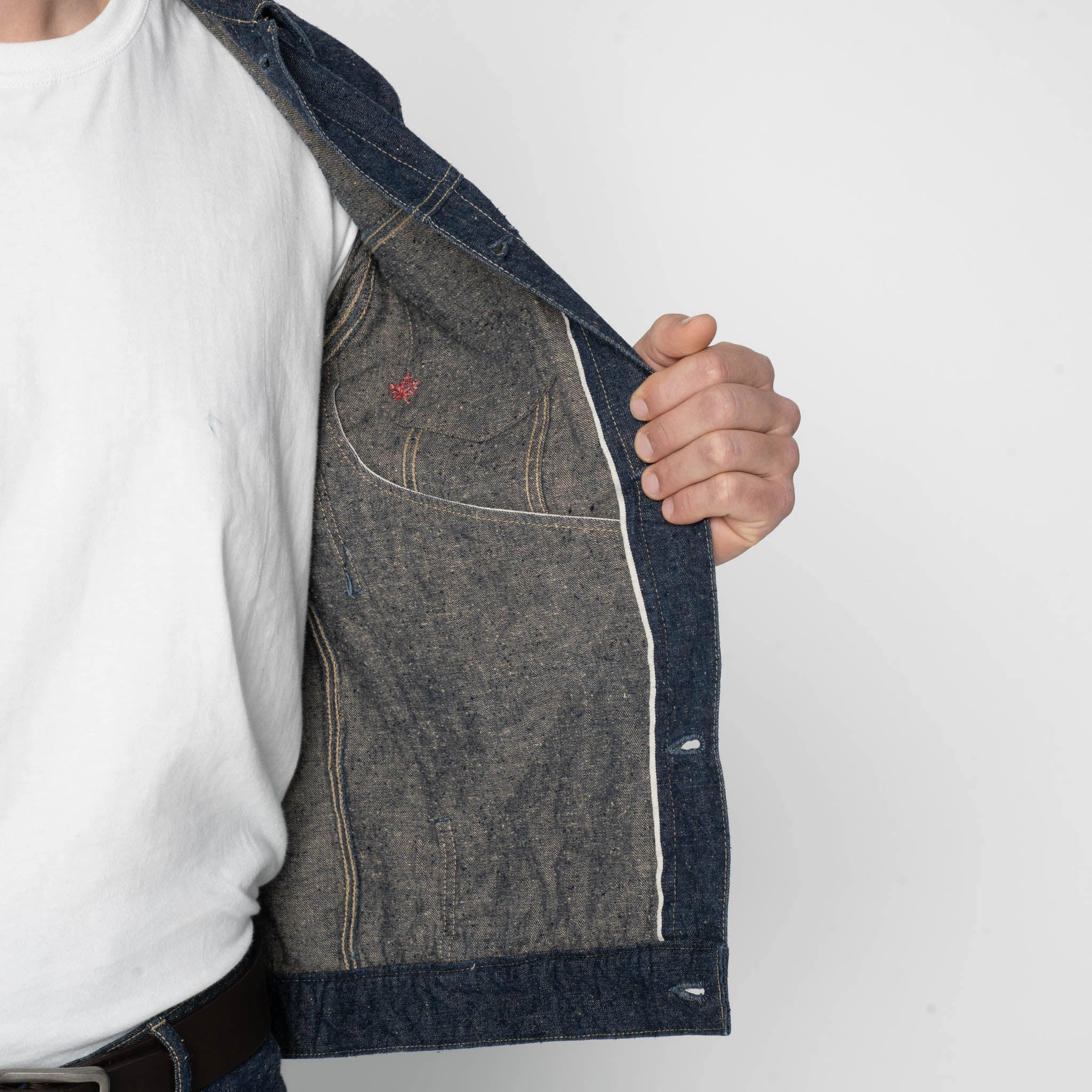 Denim Jacket - MIJ14 - Haru Kaze Selvedge Hint Outdoor Essentials