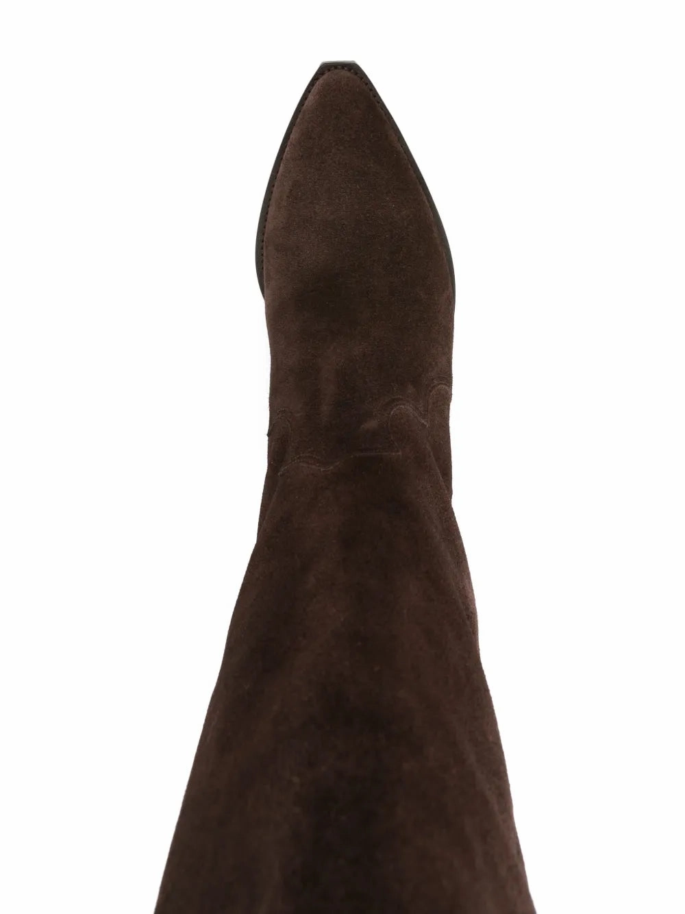 Waterproof Rainy Day Commuter Denvee Boots in Chocolate Suede