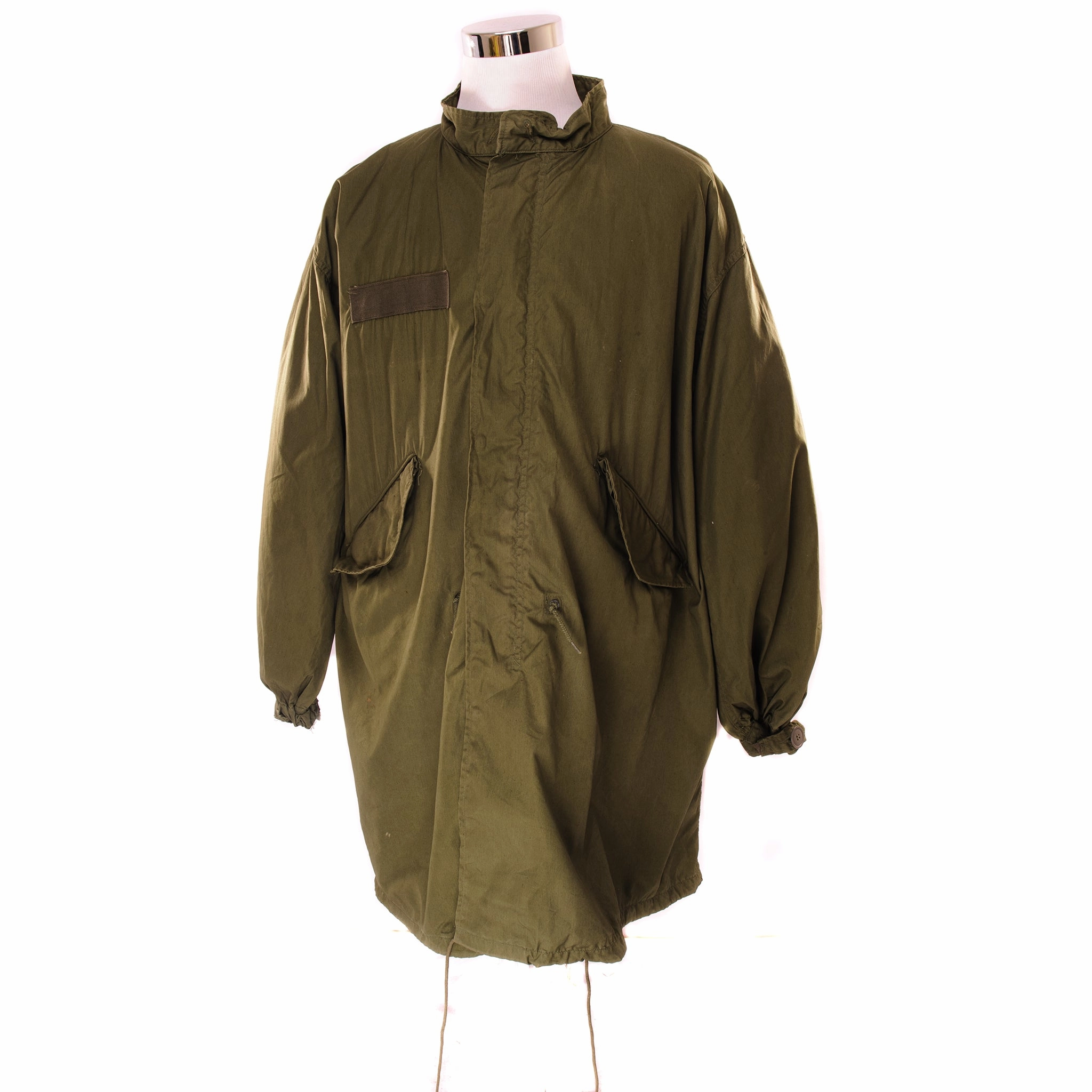 All Season Secure Closure Systems VINTAGE US ARMY FISHTAIL PARKA 1982 SIZE LARGE W LINER