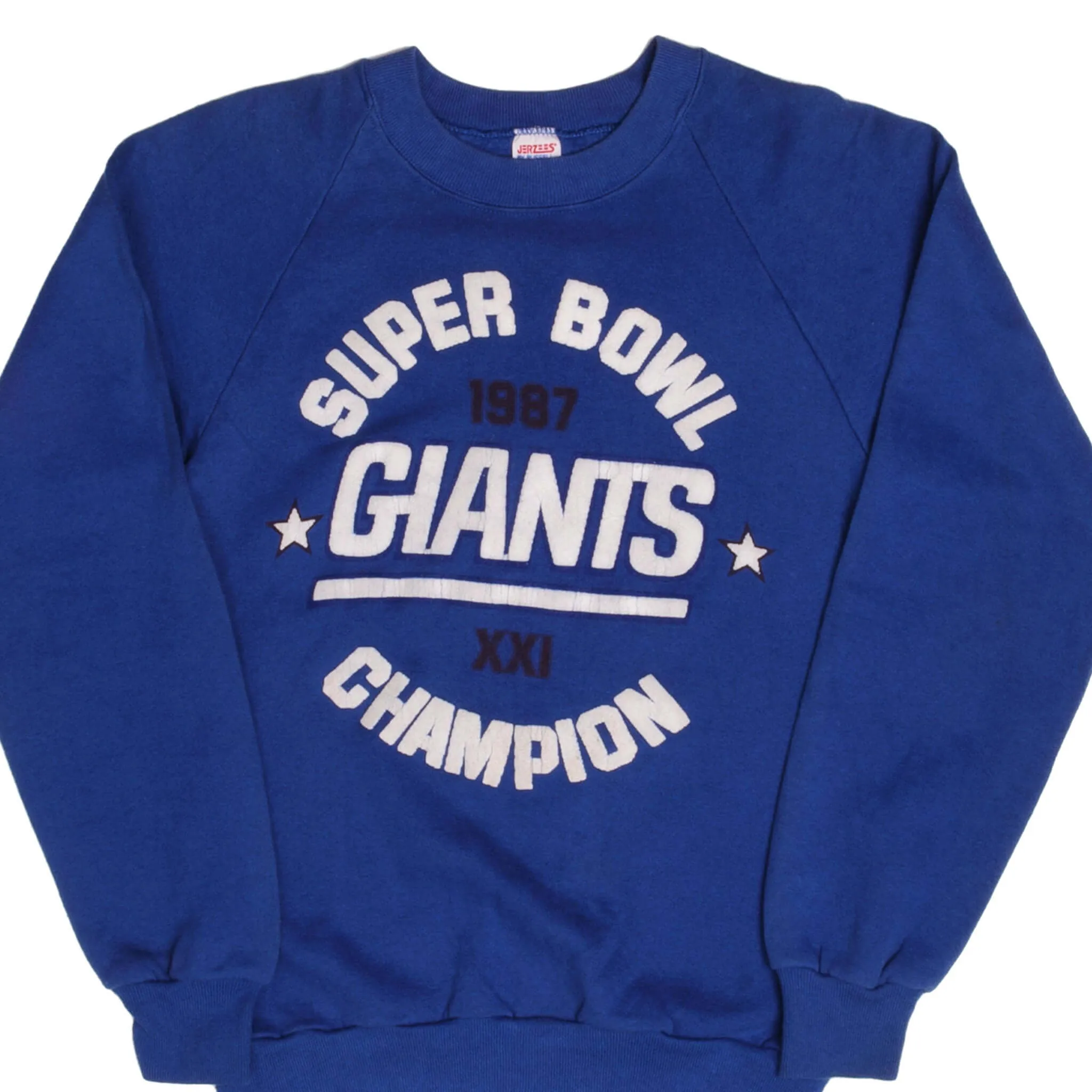 product loop stability VINTAGE NFL NEW YORK GIANTS SWEATSHIRT 1987 SMALL MADE USA