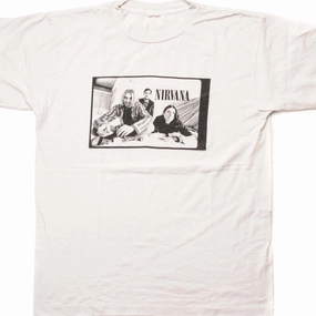 Temperature Regulating Fabric VINTAGE NIRVANA TEE SHIRT 1996 SIZE LARGE