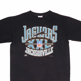 Active Essentials VINTAGE NFL JACKSONVILLE JAGUARS BANNED LOGO TEE SHIRT 1993 XL MADE IN USA