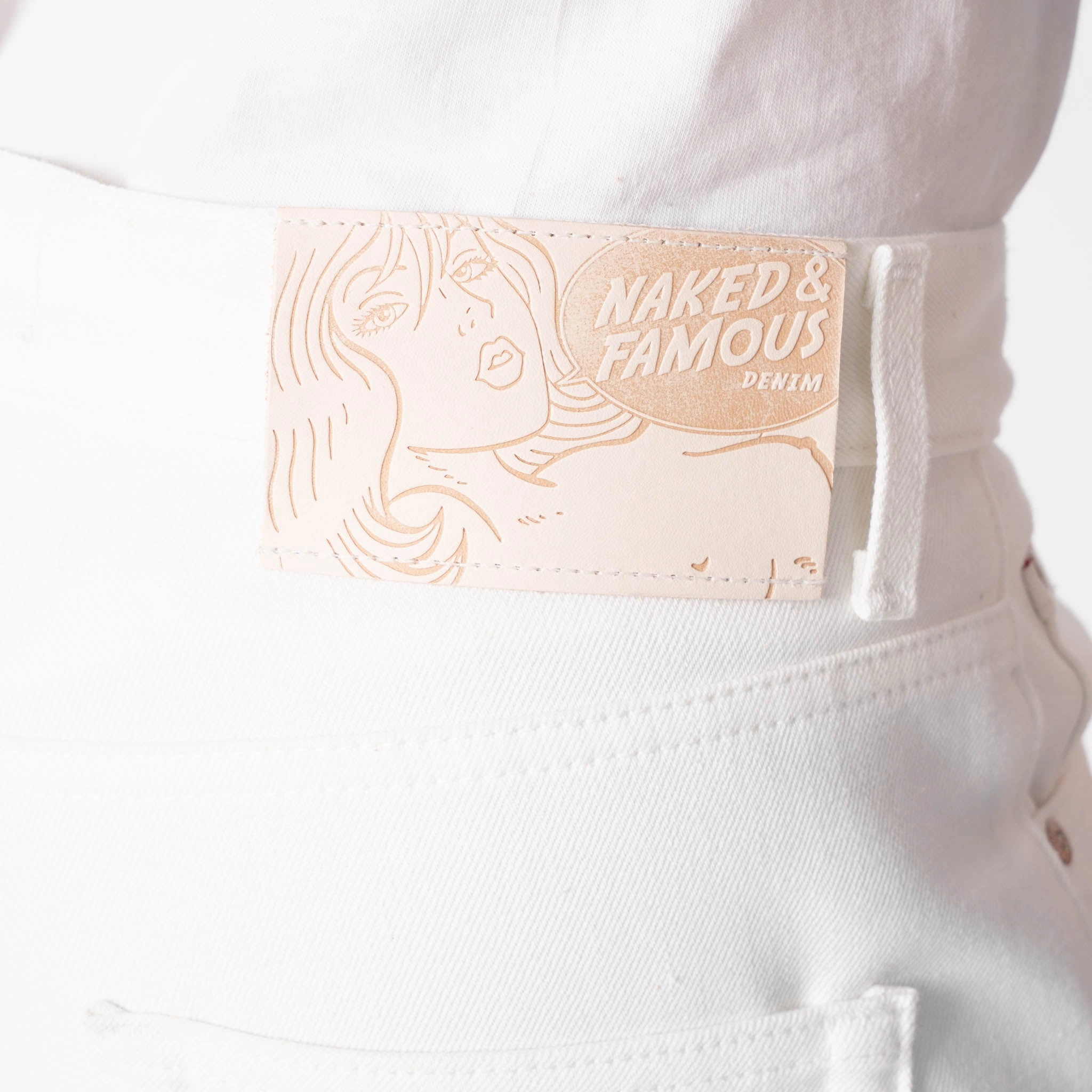 Neutral Mood Youth Style Office Wear Easy Guy - Iceberg Selvedge