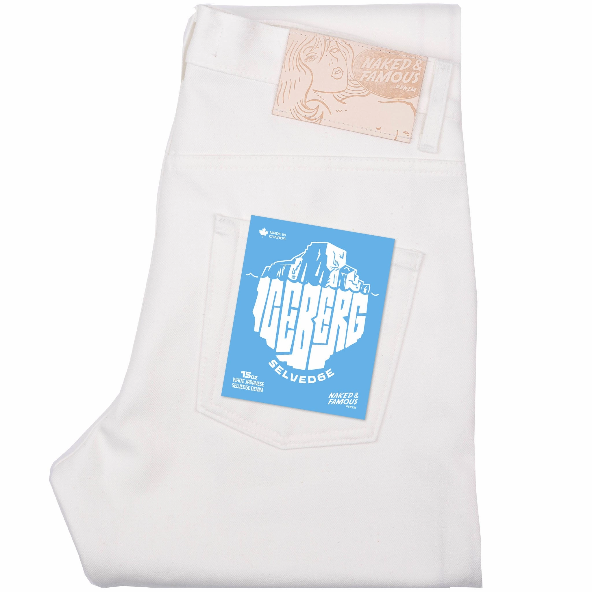 Flattering Style Easy Guy - Iceberg Selvedge