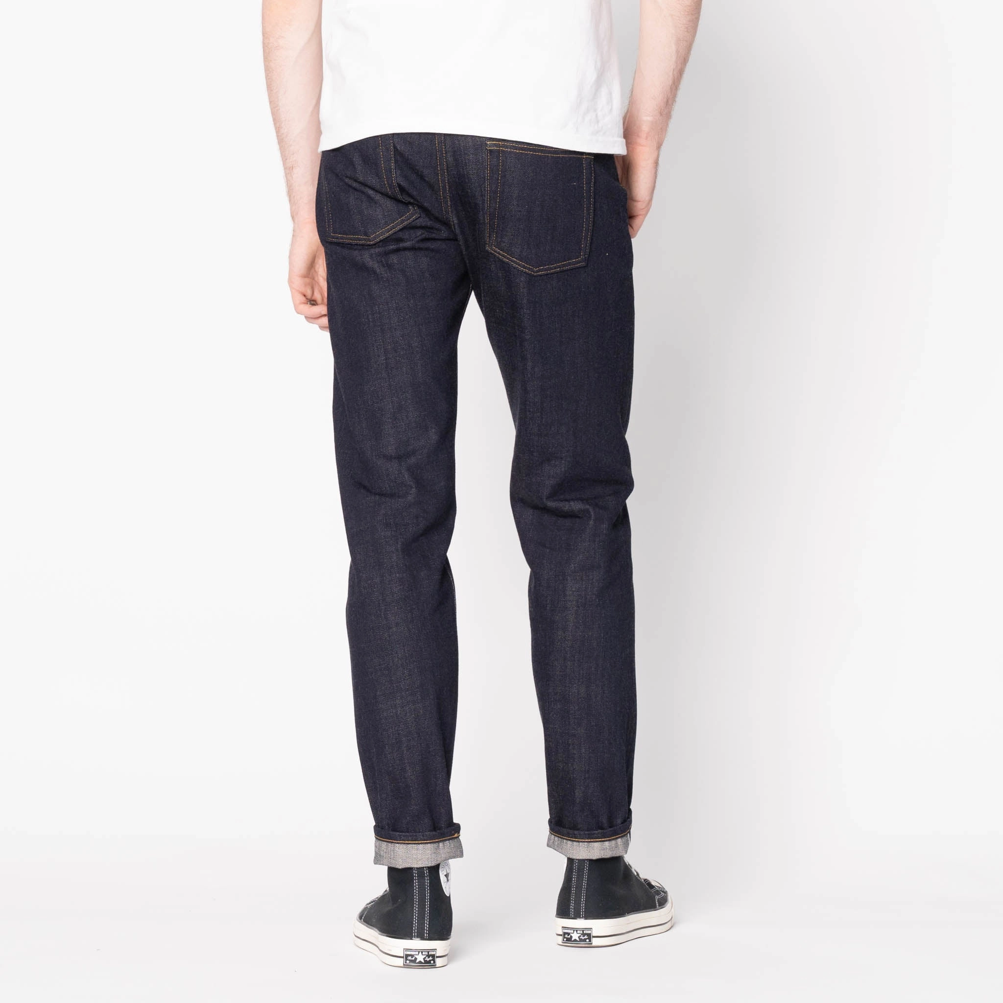 All Fit Design Chill Outfit Spring Mood Easy Guy - Sea Island Selvedge - Indigo