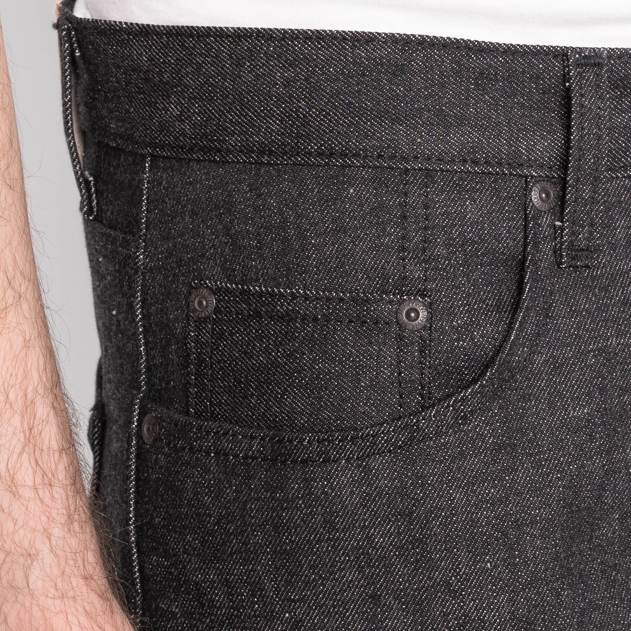 Easy Guy - Yatagarasu Selvedge - Black Easy Essentials