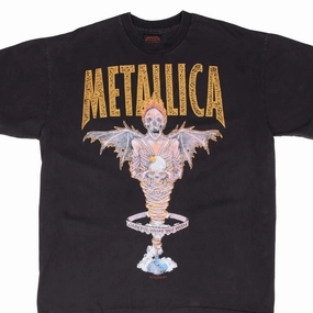 BOOTLEG TEE SHIRT METALLICA CAREFUL WHAT YOU WISH SIZE XL MADE IN USA Cozy Wardrobe Lightweight Shirt