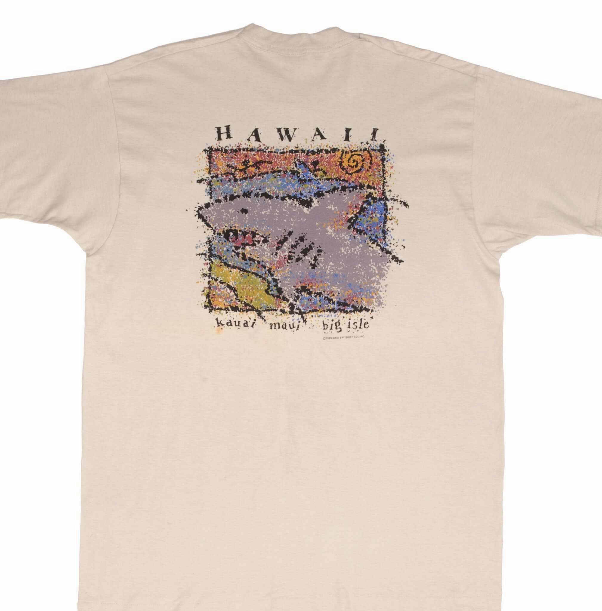 Classic Comfort Style sports performance VINTAGE HAWAII SHARK GRAPHIC 1995 TEE SHIRT SIZE XL MADE IN USA