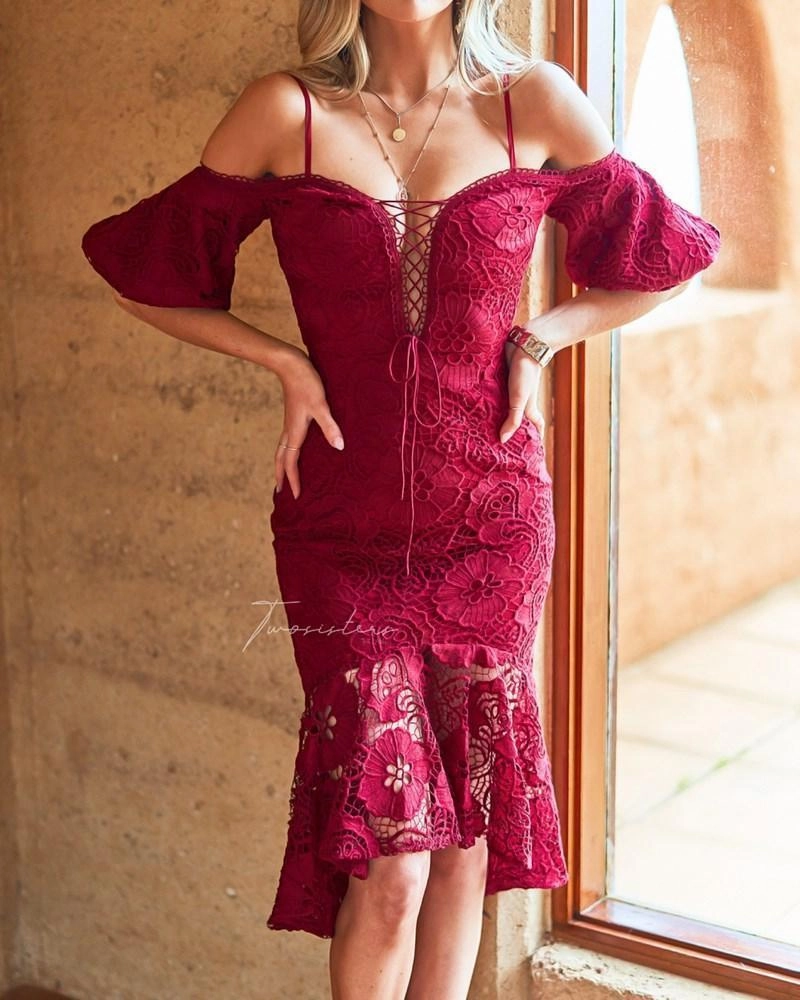 Riana Dress - Red (Final Sale) Daily Wear