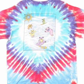 VINTAGE TIE-DYE THE GRATEFUL DEAD TEE SHIRT 1990 SIZE XL MADE IN USA TemperatureControl Fabric Classic Comfort