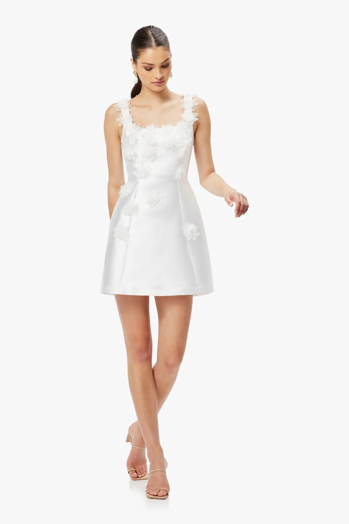 Elder Dress - White Soft Detail