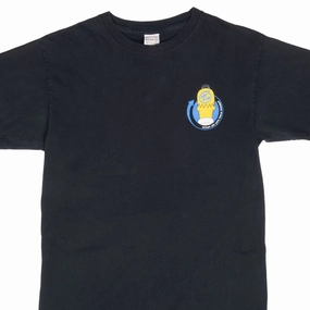 VINTAGE INTEL INSIDE HOMER SIMPSON TEE SHIRT 1990S LARGE Feminine Appeal Fresh Comfort Style